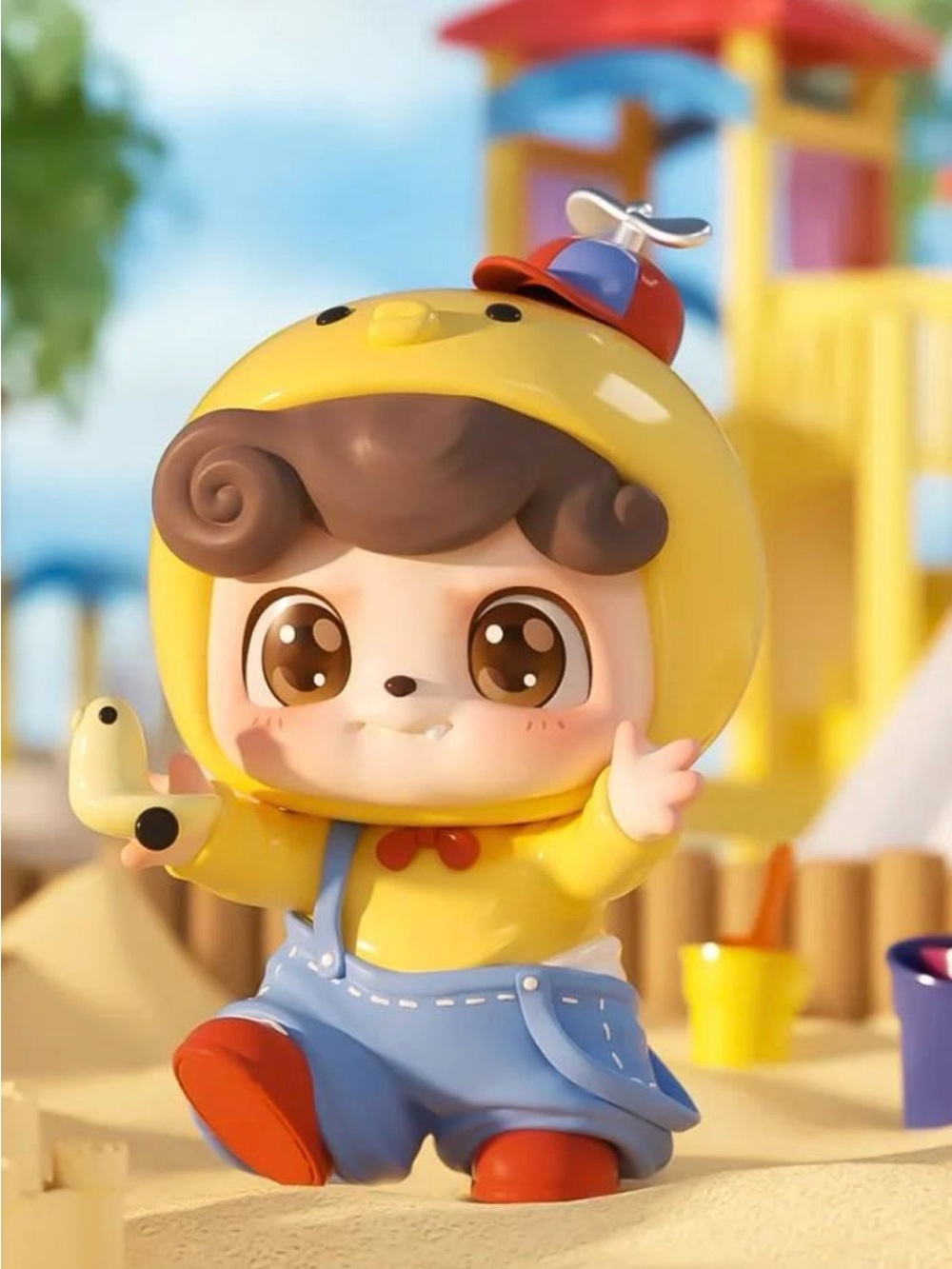 Q kid From “Be Your Q Baby” Series Figures - “ Come On! Dunk”